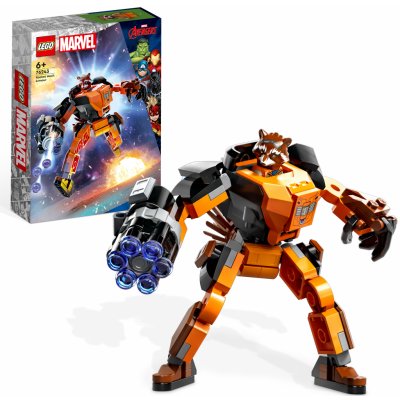 LEGO® Marvel 76243 Rocket v robotickém brnění – Zbozi.Blesk.cz