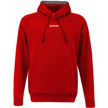 CCM Team Fleece Pullover Hoodie Red