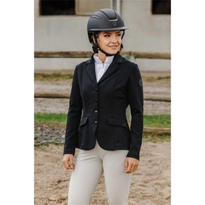 Equitheme Dámské jezdecké sako Stockholm S/S 2025 černé – Zboží Dáma