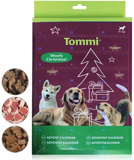 Tommi adventní kalendář pro psy 168 g