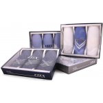 Pánské luxusní žakárové kapesníky Etex M05 3 ks – Zboží Dáma