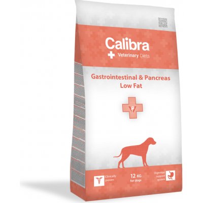 Calibra Veterinary Diet Dog Gastrointestinal & Pancreas Low Fat 12 kg – Hledejceny.cz