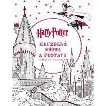 Harry Potter Kouzelná místa a postavy omalovánky