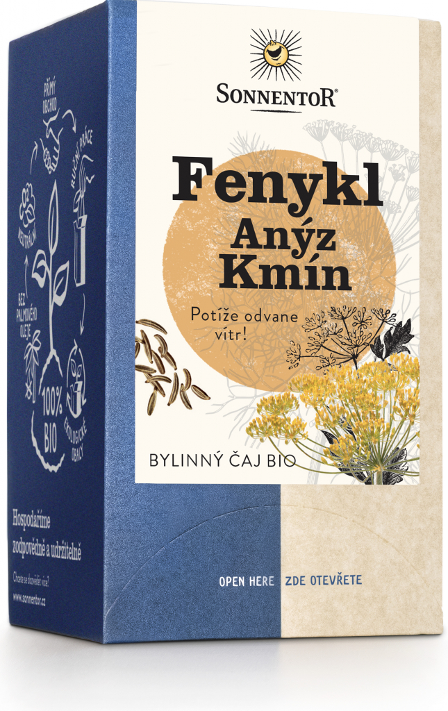 Sonnentor Bio Fenykl Anýz Kmín 30,6 g