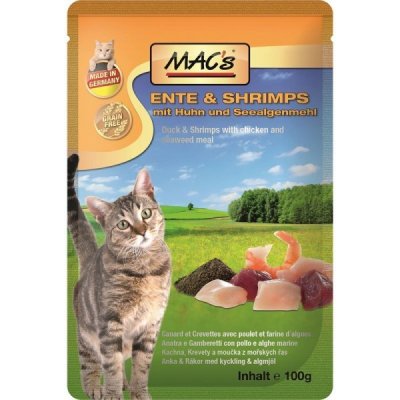 Mac's Cat KACHNA & KREVETY 6 x 100 g