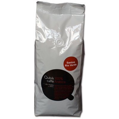 Qubik caffé Brasilia Santos Rio Verde zrnková 1 kg – Hledejceny.cz