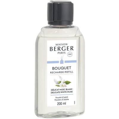 Maison Berger Paris náplň do difuzéru Delicate Jemné bílé pižmo 200 ml – Zboží Dáma