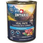 Ontario Adult telecí pate s příchutí kurkumy 800 g – Hledejceny.cz
