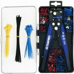 Tagred Krimpovací kleště, stahovací pásky a elektrické koncovky, sada 261 ks, TA1118 – Zboží Dáma