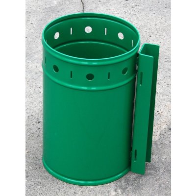 Ecoweld Venkovní odpadkový koš závěsný, 15 l, zelený, slevy – Hledejceny.cz