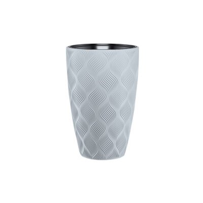 Obal na květník FLOW SLIM plastový šedý pr.39x58cm šedá – Hledejceny.cz