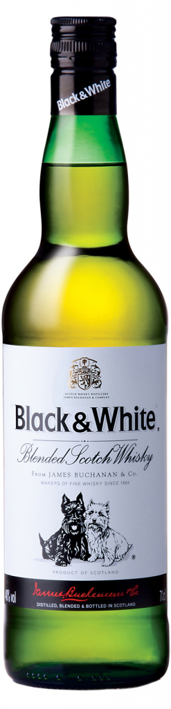 Black & White 40% 0,7 l (holá láhev)