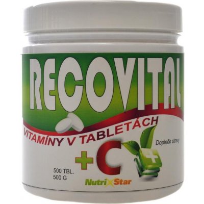 Nutristar Recovital plus C 500 tablet – Zbozi.Blesk.cz