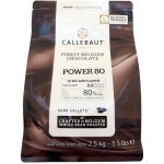 Barry Callebaut Callebaut čokoláda POWER 80 hořká 80% 2500 g – Zboží Mobilmania