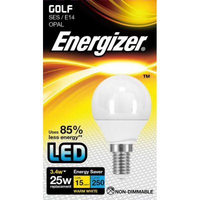 Energizer LED žárovka Globe 2,9W Eq 25W E14, S8837, Teplá bílá – Zboží Mobilmania
