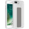 Pouzdro a kryt na mobilní telefon Apple Cadorabo ochranné pouzdro pro Apple iPhone 7 PLUS / 7S PLUS / 8 PLUS v šedém TPU silikonovém krytu s funkcí stojánku