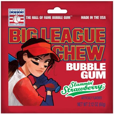 Big League Chew Strawberry 60 g – Zboží Dáma