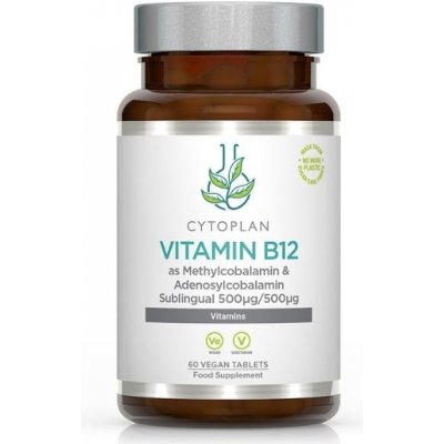 Cytoplan Vitamín B12 1000 µg metyl+adenosylkobalamin sublingvální 60 tablet