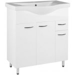 EBS K-Plus Skříňka s umyvadlem 80x90 cm, bílá 1 set – Zboží Mobilmania