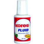 KORES Opravný lak Fluid 20 ml se štětečkem – Zboží Živě