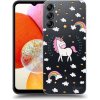 Pouzdro a kryt na mobilní telefon Samsung Picasee silikonové Samsung Galaxy A15 A156B 5G Unicorn star heaven čiré