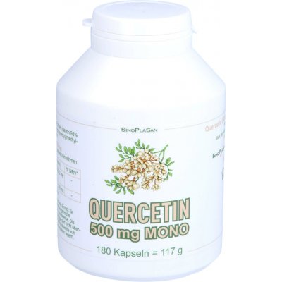 SinoPlaSan Quercetin 500 mg MONO 180 kapslí – Hledejceny.cz