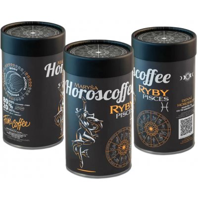 Fixi Horoscoffee Ryby káva dle znamení horoskopu zrnková 0,5 kg – Hledejceny.cz