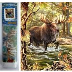 Norimpex Diamantové malování Los v řece 30 x 40 cm – Sleviste.cz