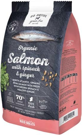 Go Native Salmon with Spinach and Ginger 4 kg