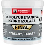 Den Braven 1K Polyuretanová hydroizolace FINAL Varianta: 1K Polyuretanová hydroizolace FINAL 4 kg kbelík šedá – Zboží Mobilmania