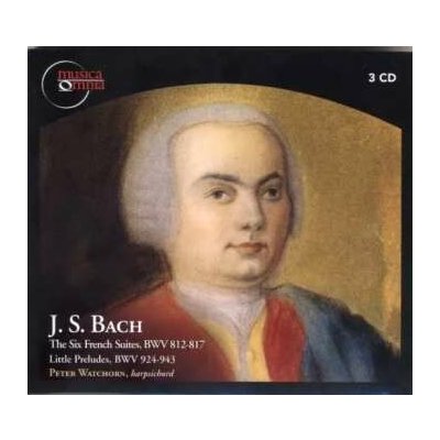 3 Johann Sebastian Bach: The Six French Suites, BWV 81-817 Little Preludes BWV 924-943 2 CD – Hledejceny.cz