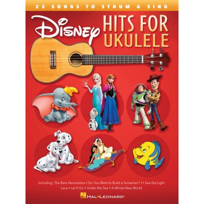 Walt Disney Noty pro ukulele Disney Hits for Ukulele