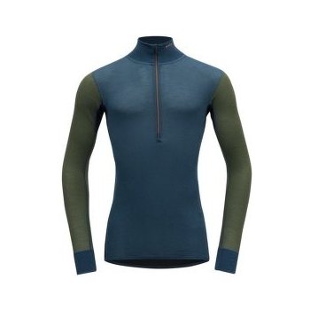 Devold pánský rolák se zipem Wool Mesh 190 Zip Neck flood