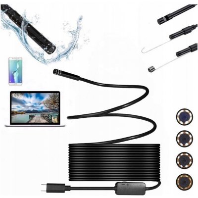 APT Endoskopická kamera 5,5 mm, 5 m, USB – Zboží Dáma