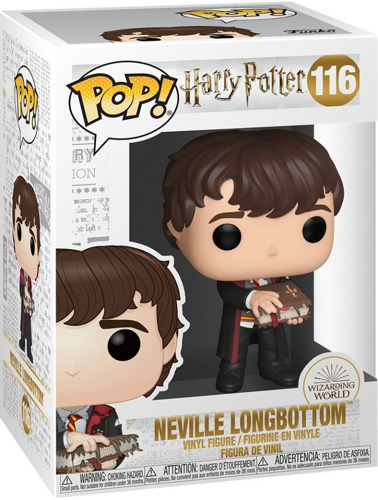 Funko Pop! Harry Potter Neville with Monster Book 9 cm