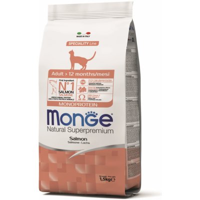 Monge Cat Adult Monoprotein losos 1,5 kg