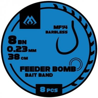 Mikado Pezon Hotový návazec FB Rig MF14 Feeder Bomb Vel. 6 0,25mm/38cm – Sleviste.cz