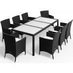 Melfin Sklo mléčné na ratanovou sestava JANINA 17-dílná sedací soupravu – Hledejceny.cz