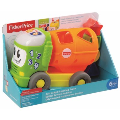 Fisher-Price hudební autíčko vkládačka – Zboží Mobilmania