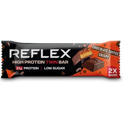 Reflex Nutrition High Protein Twin Bar 60g – Zboží Mobilmania