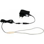AGF Vyhřívací topný kabel 12V 6W s adaptérem nerezové opletení – Zboží Dáma