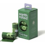 Earth Rated Sáčky na psí exkrementy s vůní levandule 8 rolí x 15 sáčků – Zboží Dáma