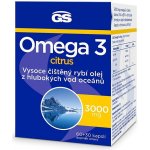 GS Omega 3 Citrus 90 kapslí – Hledejceny.cz