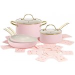 Paris Hilton Sada nádobí 10 ks růžová zlatá – Zboží Dáma