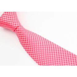 Luxusní kravata pánská růžová