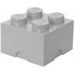 LEGO® Úložný box Storage světle šedý 25 x 25 cm – Zboží Dáma