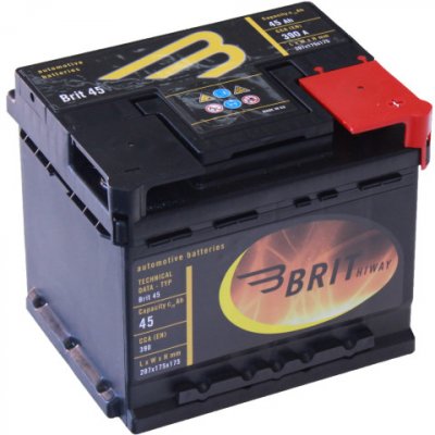 BRIT Hiway 12V 45Ah 390A 12045 – Zbozi.Blesk.cz