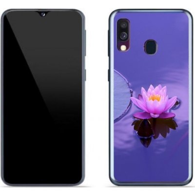 Pouzdro mmCase gelové Samsung Galaxy A40 - květ na hladině – Zbozi.Blesk.cz