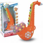 BONTEMPI Saxofon dětský stříbrný 8 klapek – Zboží Dáma