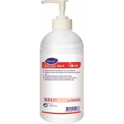 Soft Care Des E H5 dezinfekce na ruce 500 ml – Sleviste.cz